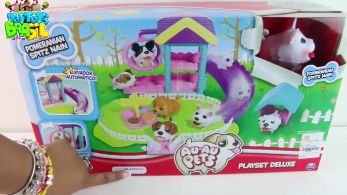 Coleção Au Au Pets PLAYSET DELUXE e PISTA DE OBSTÁCULOS Dálmata ToyToysBrasil Brinquedos Português