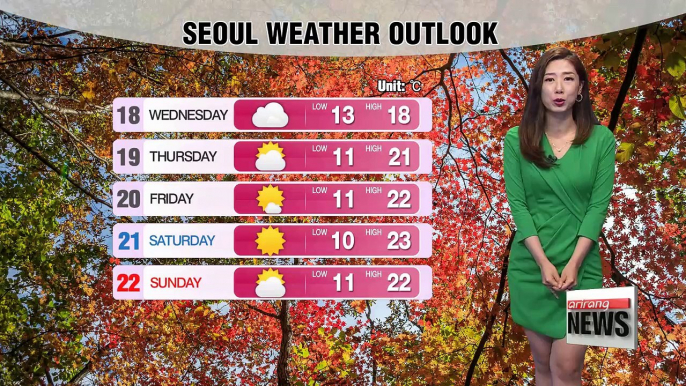 Cool breezy morning turns to mild afternoon _ 101717