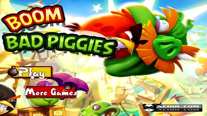 Bad Piggies - BOOM (Mini Bad Piggies Games) vs. Angry Birds