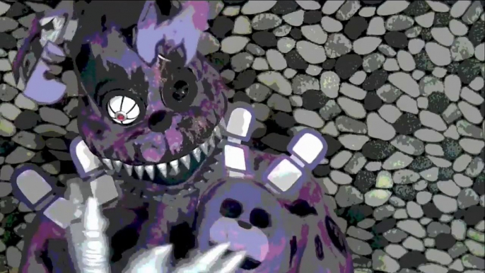 Nightmare Bonnie - Makeup Tutorial - Five nights at freddys 4