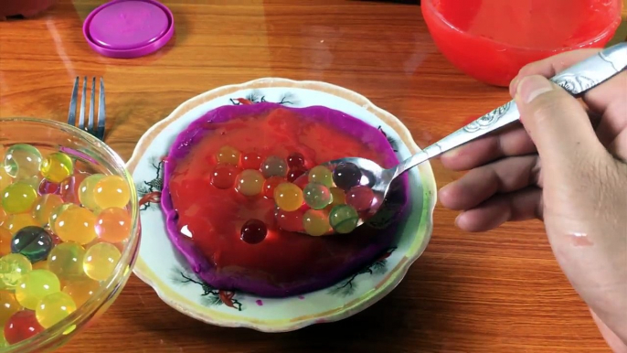 Eating ORBEEZ BALLS & SLIME PIZZA!!! Kluna Tik Dinner #81 _ ASMR eating sounds no talk-Wcw4o0G-UJI