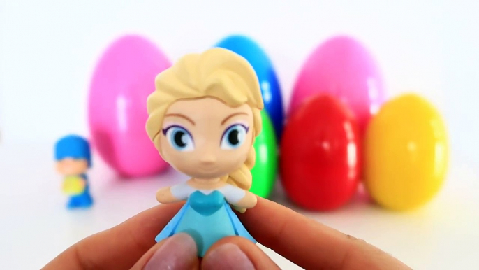 8 Surprise Eggs pocoyo elsa mickey mouse and minnie mouse-0kE3iNkP_Aw