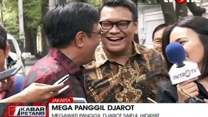 Megawati Panggil Djarot Saiful Hidayat