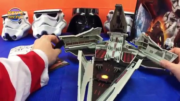 Star Wars Micro Machines Star Destroyer Playset Star Wars The Force Awakens Nesting Dolls Unboxing