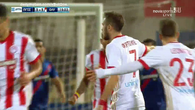 Pape Abou Cisse Goal HD - Panionios 1 - 1 Olympiakos Piraeus - 14.10.2017 (Full Replay)