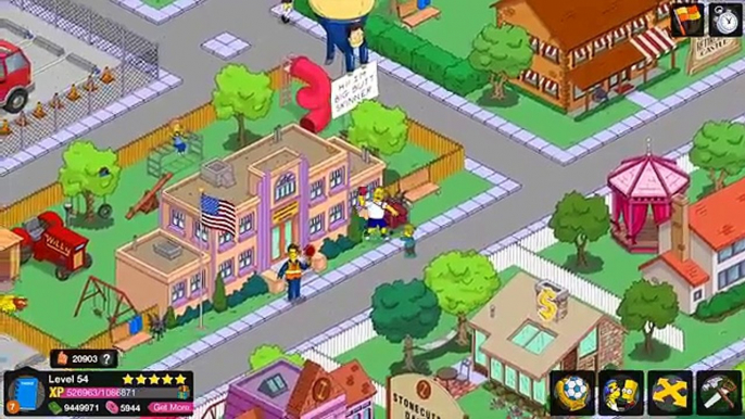 My Simpsons Tapped Out Town