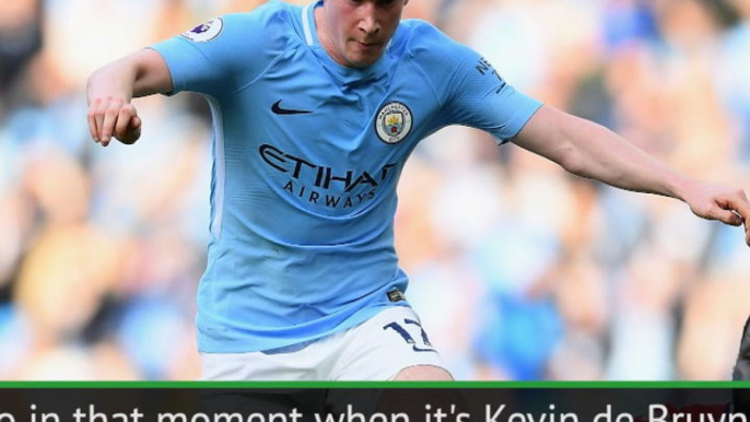 Guardiola in awe when De Bruyne's on the ball