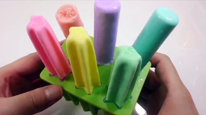 DIY Yogurt Milk Ice Cream Stick How To Make Disney Toy Surprise Eggs Learn Colors Toys