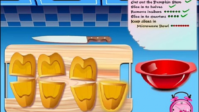Halloween Pumpkin Pie gameplay for great fun-Girls Games-Cooking Games