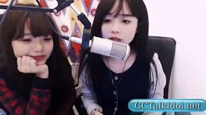 Tâm Sự Với Người Lạ (cover) - Lương Ái Vi ccTalk live quá kute ROOM 99 (1)