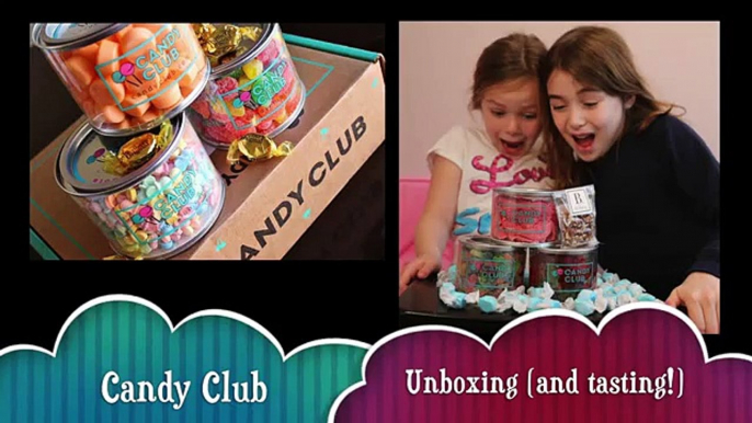 Candy Club Surprise Box Unboxing and Tasting - Mystery Treats!