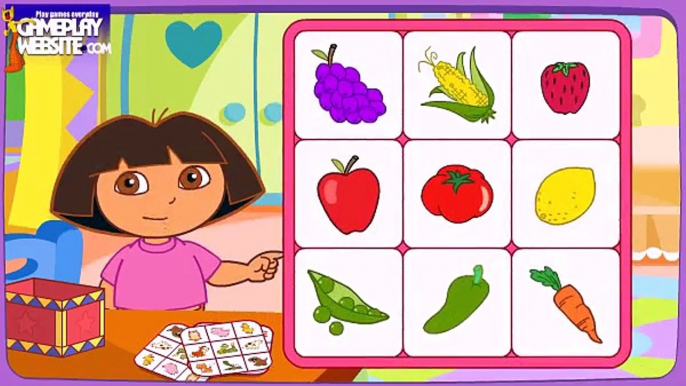 Doras Say it Two Ways Bingo Matching Online Game – Baby Girl Games