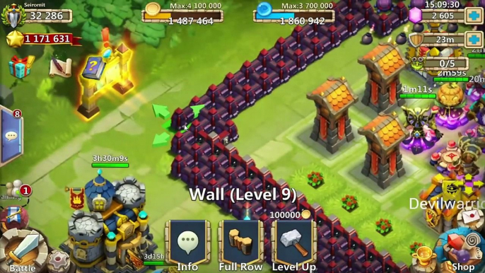 BASE DESIGN Townhall 18 | Corner Base + Death Box DORFAUFBAU ಠ Castle Clash WELLE O-S | RaeshCor