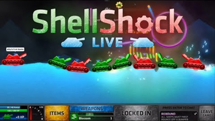 Low HP Team Rebound! - Best Express Shot! - (ShellShock Live)