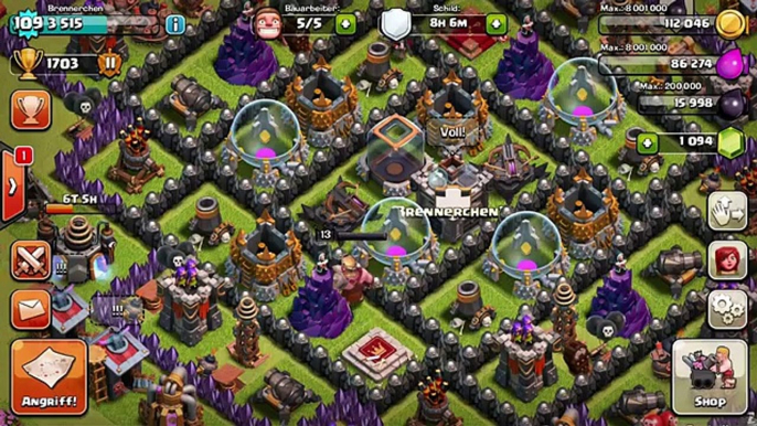 CLASH OF CLANS: Brennerchen 1-4 ✭ Lets Play Clash of Clans [Deutsch/German HD]