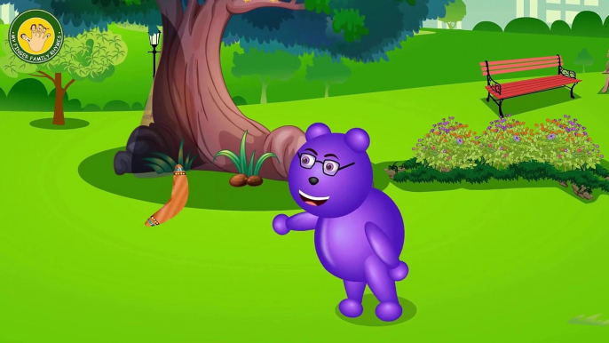 Mega Gummy Bear Giant Surprise Eggs finger family|Nursery Rhymes For Kids|Baby Rhymes