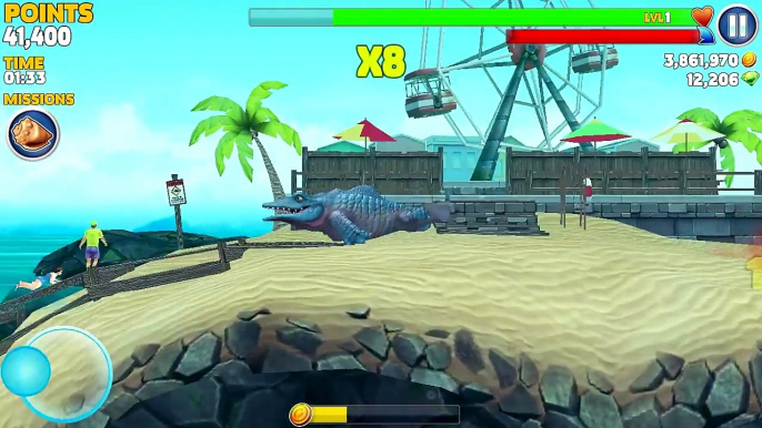 Hungry Shark Evolution Mr Snappy Android Gameplay #3