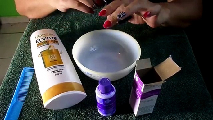 Como Hacer Tinte Casero De Color Morado (Tutorial)