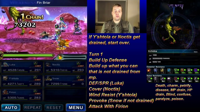 [FFBE] Final Fantasy Brave Exvius - The Lure of Echidna Guide - Echidna Got OBAMA!