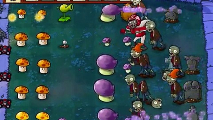 random juegos 4:plantas contra zombis los hongos y el bailarin