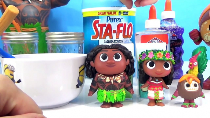 D.I.Y Do It Yourself DISNEY MOANA GLUE LIQUID STARCH Slime Putty, Kid Craft, Toy Craft VAIANA