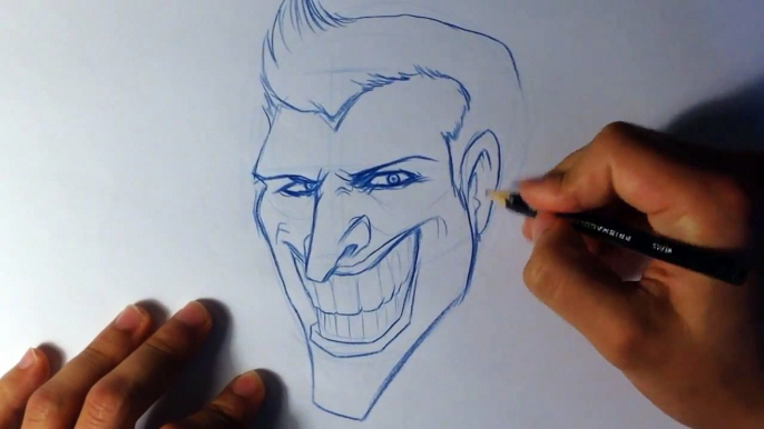 How to Draw The Joker - Easy Things To Draw