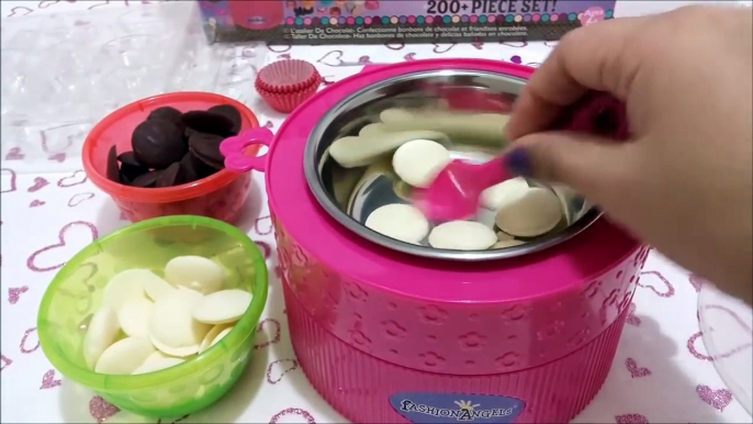 Chocolate Fondue/Maker Toy Machine for Kids-My Fashion Angels Chocolate Boutique ♥ Toys World Video