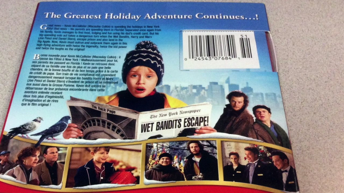 Critique du film Home Alone 2 25th Anniversary en combo Blu-ray/DVD