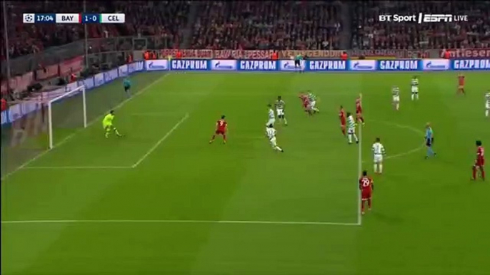 Thomas Muller Goal HD - Bayern Munich	1-0	Celtic 18.10.2017