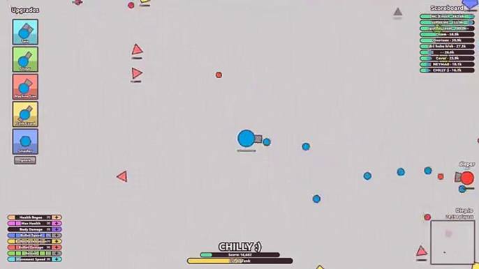 Diep.io - NEW CLASS Upgrade | Upgrade STREAMLINER Tank (Diep.io/Diepio Gameplay)