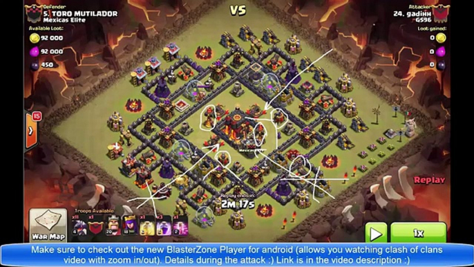 Clash Of Clans - Th9 vs Th10 (Anti 2, Maxed Defenses) - Mass Level 4 Dragons Attack For 2 Stars
