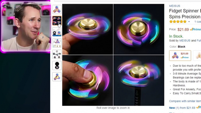 6 Of The Most Unique Fidget Spinners!