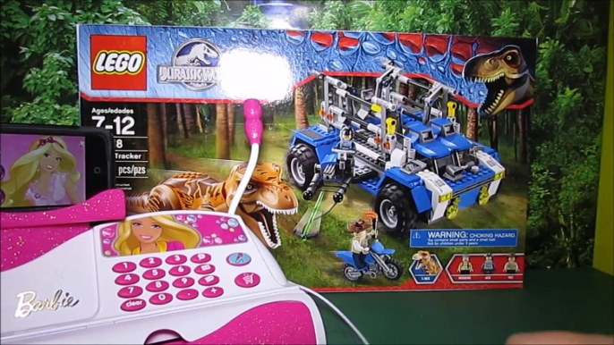 Lego Jurassic World T-Rex Tracker 75918 new Battles Indominus Rex Unboxing, Review By WD Toys