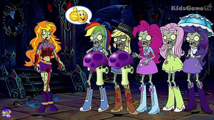 My Little Pony Equestria Girls Zombie Apocalypse Animation Cartoon Plants Twilight Flash Zombies 2