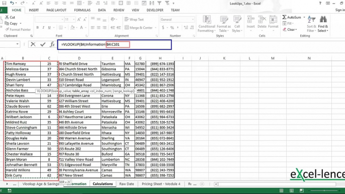 Excel 2016 Lookup Functions Explained - VLookup & HLookup