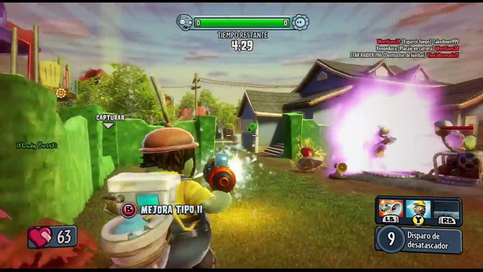 Plants vs Zombies Garden Warfare 360 - Paliza al atardecer