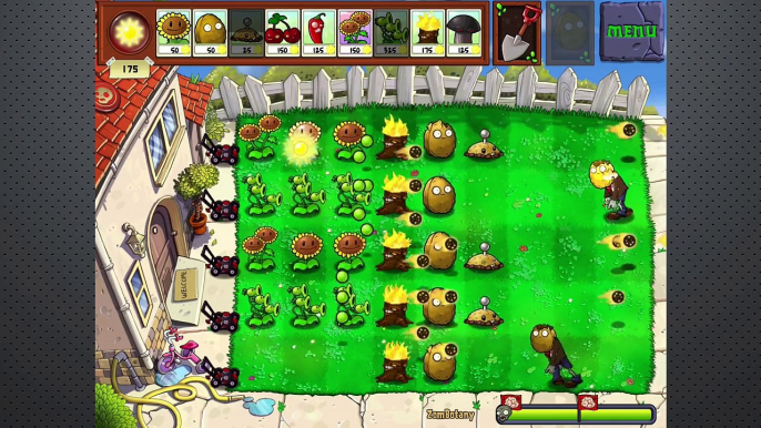 Plants vs Zombies Hack ZOMBOTANY PVZ PeaZombot and NutZombot Primal Plants vs Plants Fight