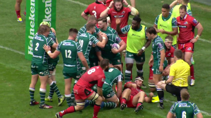 London Irish v Edinburgh Rugby - Highlights