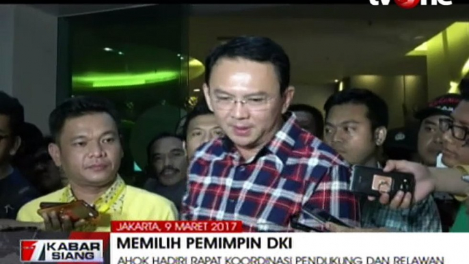 Ahok Rapat Koordinasi, Djarot Ziarah ke Makam Bung Karno