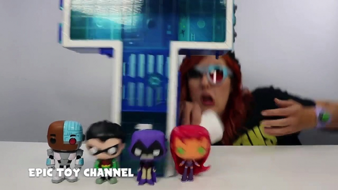 TEEN TITANS GO! Mystery Surprise Pop Charer GUESS The Teen Titan Go Teen by Epic Toy Channel