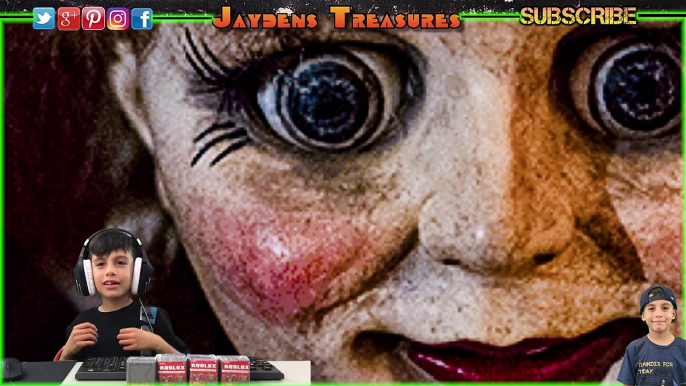 Five Nights at Freddys at Chuck E Cheese Jump Scare - Jayden plays Roblox - Annabelle Creation