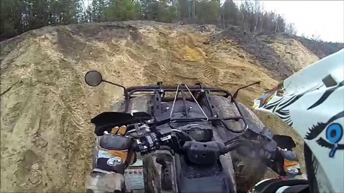 ATV-Enduro Olkusz/ Quad riding renegade 1000, xp 850, raptor 700, grizzly 700, ltz 400, trx 500