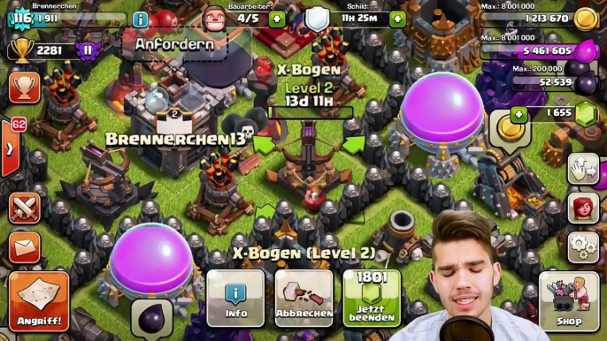 CLASH OF CLANS: Brennerchen goes Hybrid! ✭ Lets Play Clash of Clans [Deutsch/German HD]