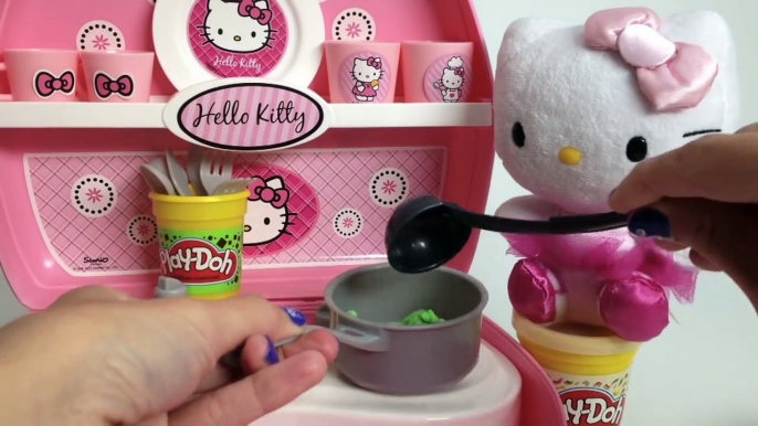 Play Doh Hello Kitty Mini Kitchen Playset Mini Cocina Juguetes Hello Kitty Patisserie Pastry Shop