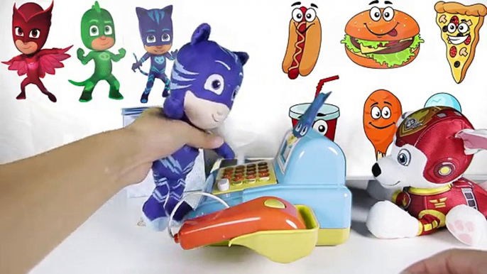 Cooking Part 2 with Paw Patrol Marshall - Weebles, McDonalds Happy Meal Toys