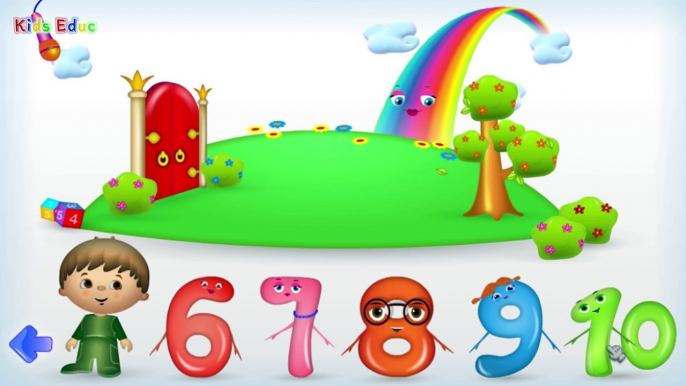 Numbers for Kids, Counting 1 to 10, Fun Math Game, Learning Videos for Children, Preschoolers