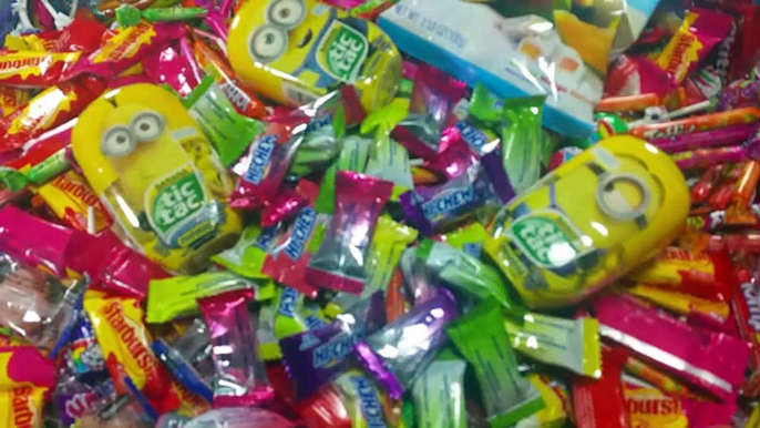 A lot of Candy New Minions Surprises New Hi-Chew Candies & Surprise Eggs