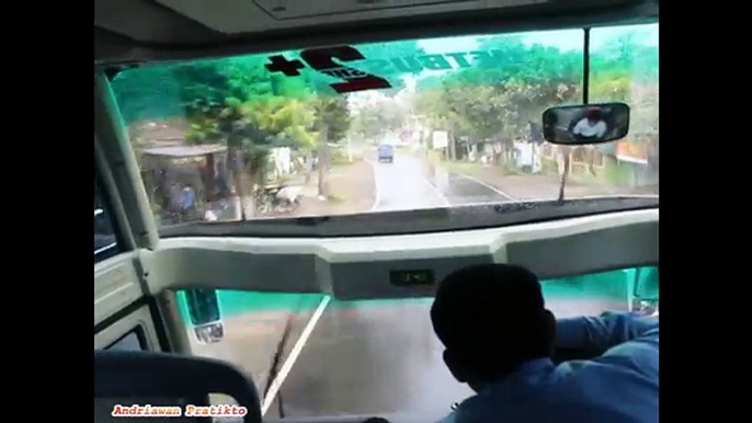 Test Drive Bus Matic PO Harapan Jaya Scania K360IB Opticruise