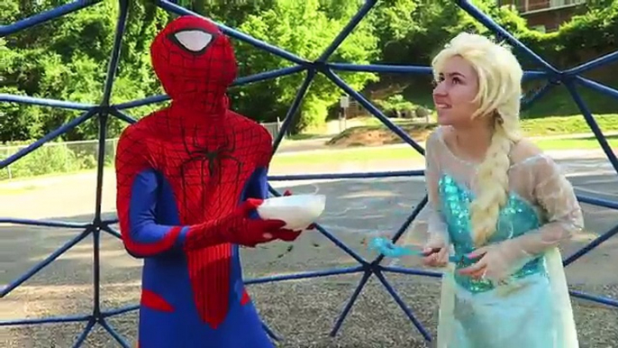 Dev Joker Köpek Dondurulmuş Elsa ve Spiderman, Süper Kahraman IRL Joker, Pembe Spidergirl w /