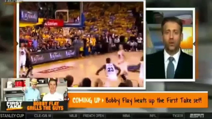 ESPN FIRST TAKE Who has more to lose lebron james or kevin durant